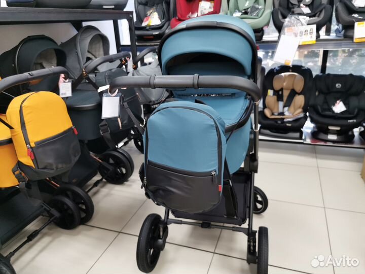 Коляска 2 в 1 Carrello Ultimo Aqua Blue