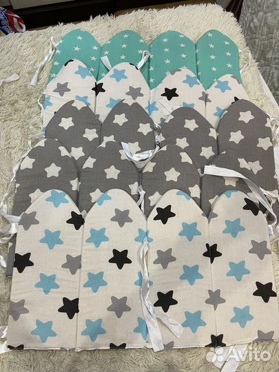 Бортики в детскую кроватку