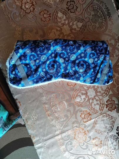 Муфта чехол накидка на ножки для любой коляски