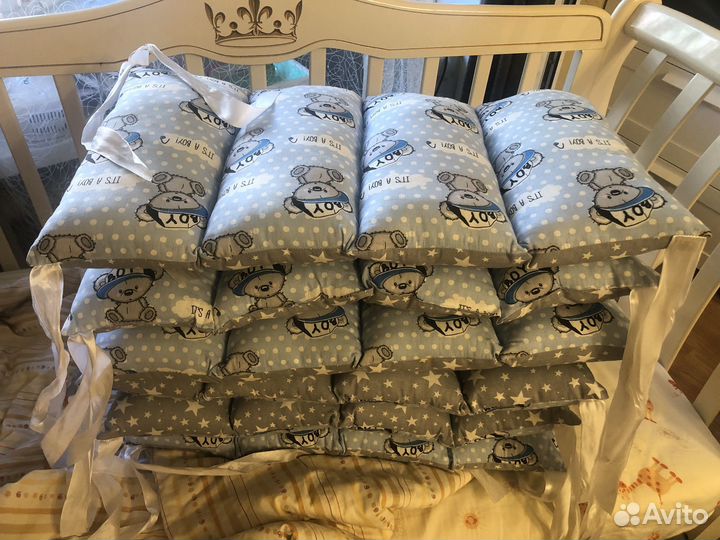 Бортики в детскую кроватку