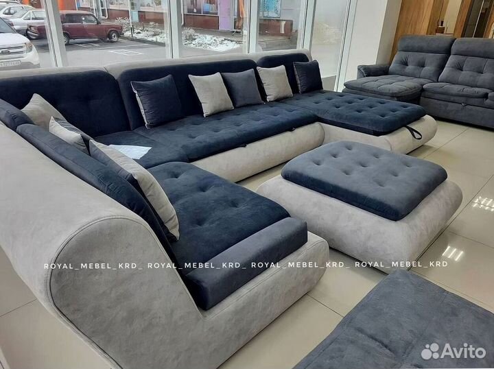 Большой диван / диван кровать трансформер