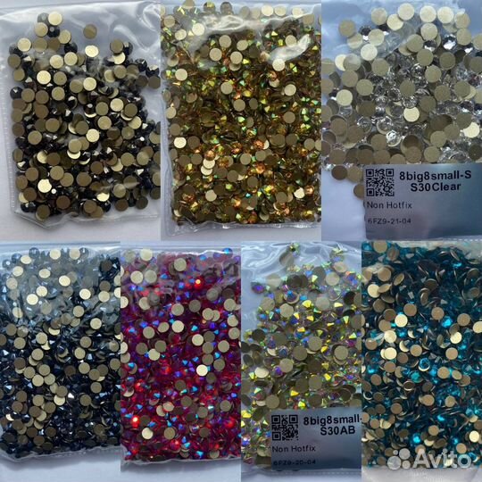 Стразы стекло холодная фиксация