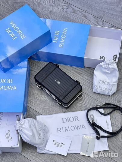 Клатч dior x rimowa