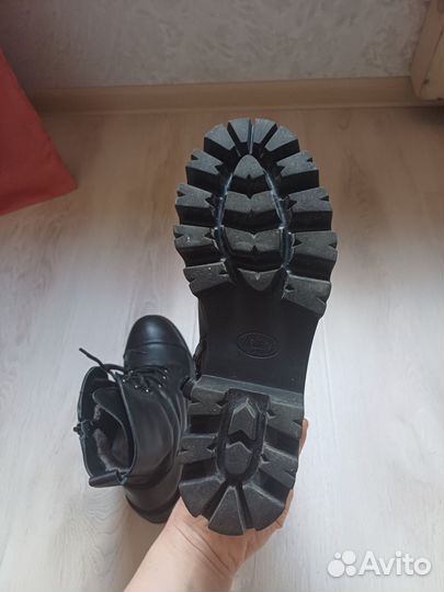Ботинки 38р кожаные