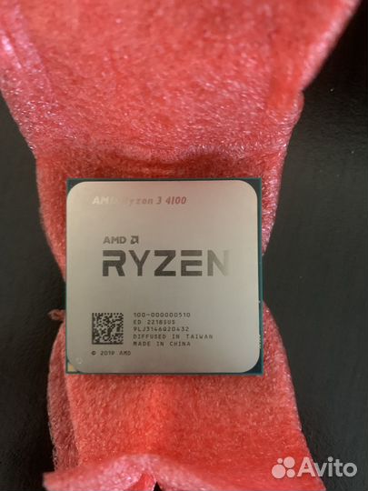 Процессор AMD ryzen 3 4100