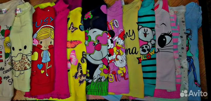 Детская одежда для девочек пакетом