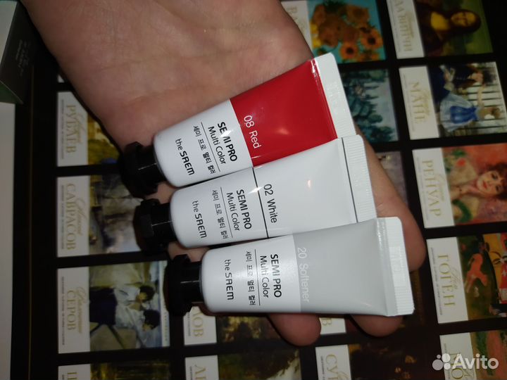 Кремовые пигменты