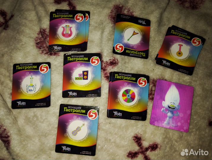 Фишки со смурфиками