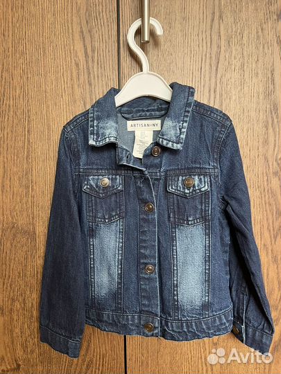 Куртка джинсовая на девочку