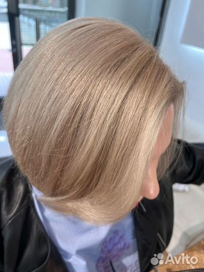 Сложное окрашивание мелирование блонд колорист