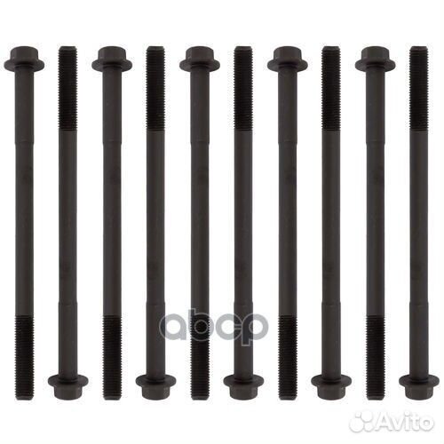 Комплект болтов ГБЦ chevrolet aveo/cruze/daewoo