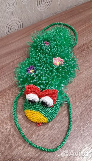 Мочалка-игрушка.