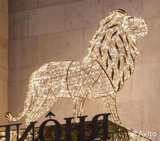Светодиодная фигура олень