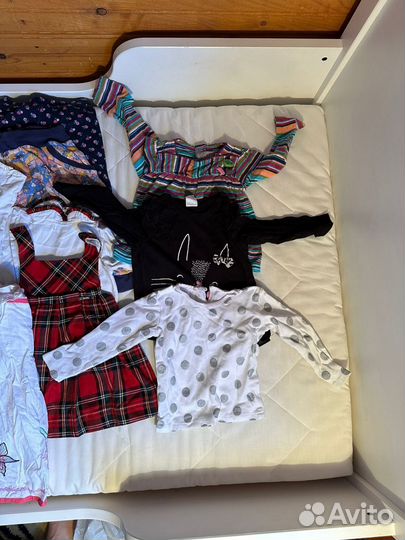 Детская одежда для девочек 80 пакетом