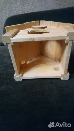 Домик и колесо для мелких грызунов