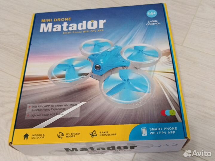 Гоночный квадрокоптер с камерой Matador