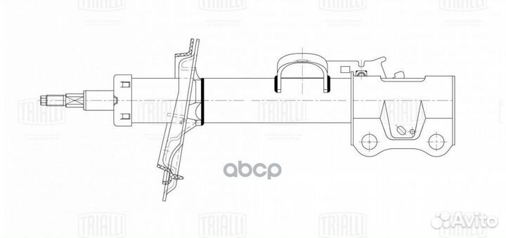 Амортизатор для а,м Geely Atlas 18- 2.0i стойка