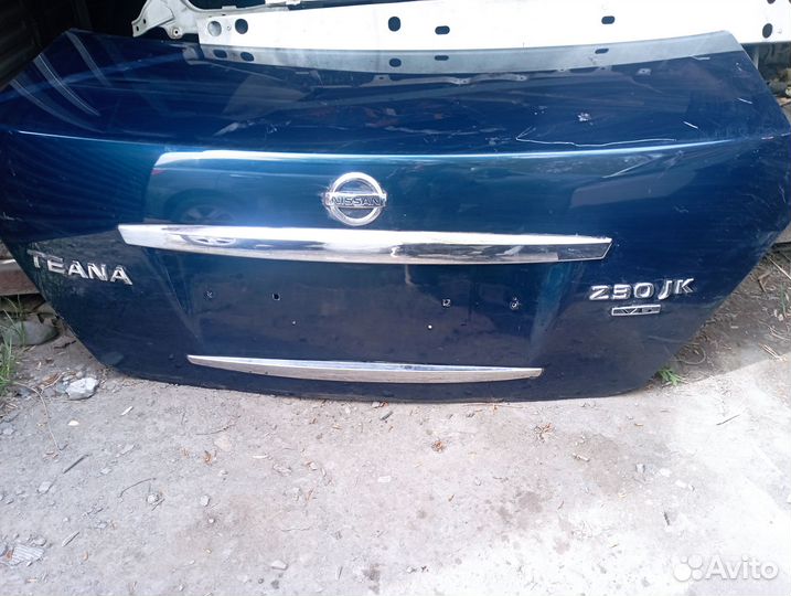 Крышка багажника nissan teana