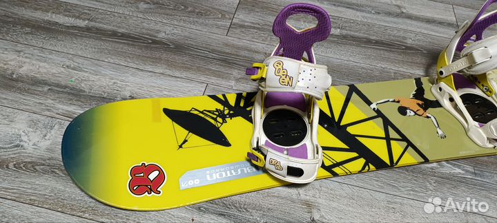 Сноуборд Burton Punch 140cm+Drake Queen