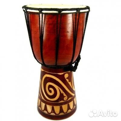 Барабан 29см Джембе дерево