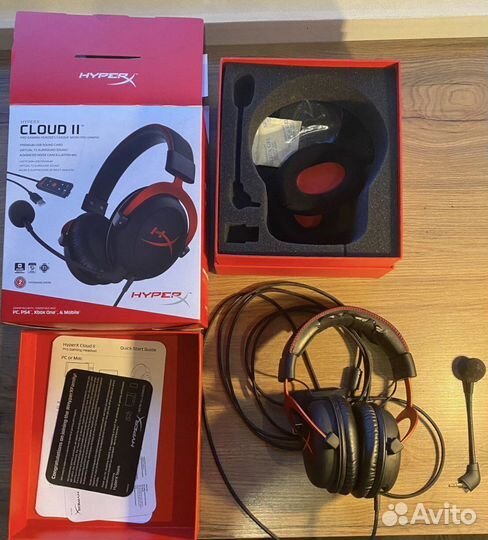 Наушники HyperX cloud 2