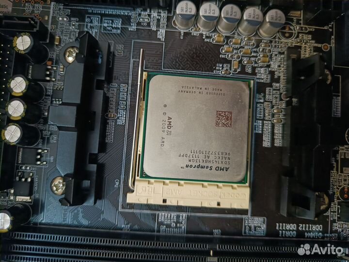 Материнская плата с процессором amd