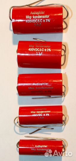 Аудиоконденсаторы Audiophiler MKP-cycap