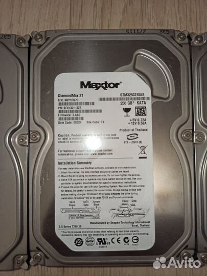 Жесткие диски hdd