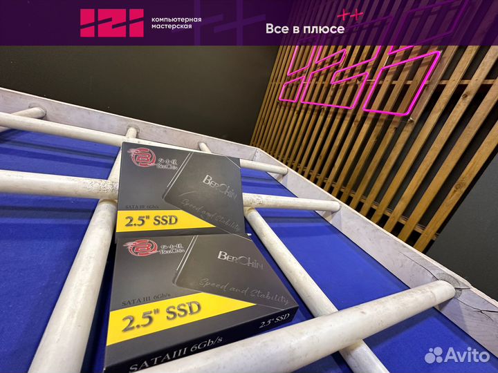 Новый ssd накопитель berchin 240gb
