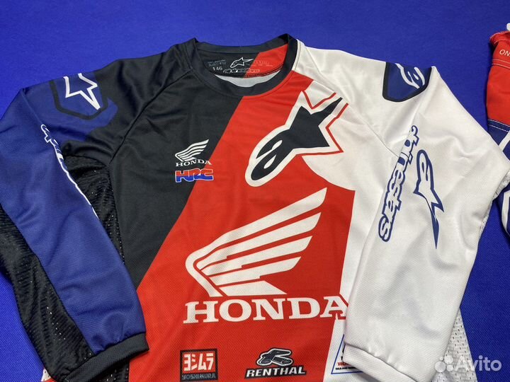 Костюм для мотокросса и bmx детский Honda