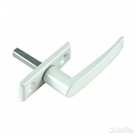Ручка оконная, 80х80х20 мм, белый