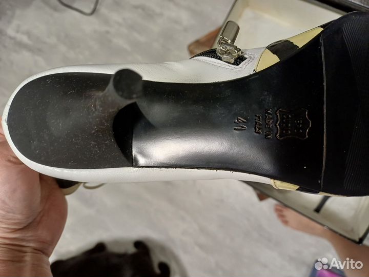 Ботильоны натуральная кожа 40