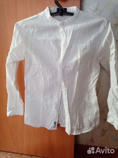 Рубашки на возраст 8-10лет