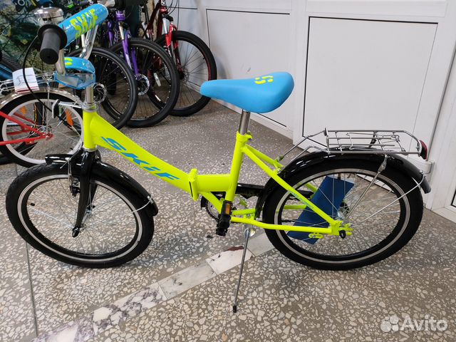 Велосипед skif city kids 20 compact ярко-зеленый/г