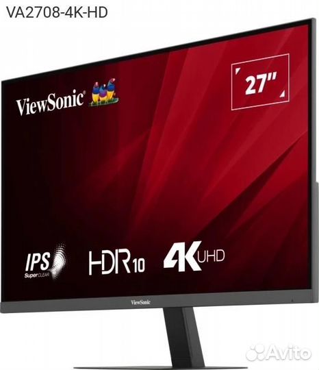 VA2708-4K-HD, Монитор Viewsonic VA2708-4K-HD 27
