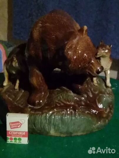 Медведь фарфоровые