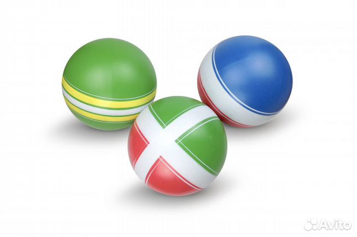 Мяч резиновый детский д. 100мм., серия