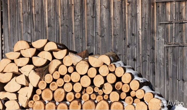 Дрова после сушки