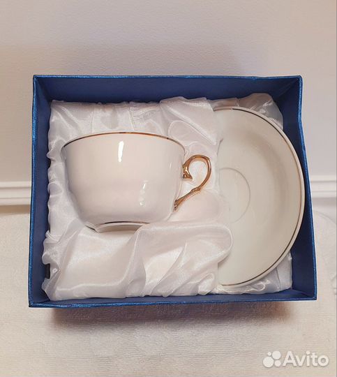 Чашка с блюдцем