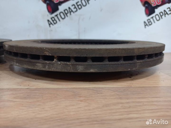 Диски тормозные (комплект) перед. Nissan Juke YF15