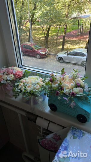 Букет цветов из мыла