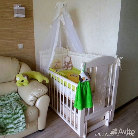 Бортики и балдахин