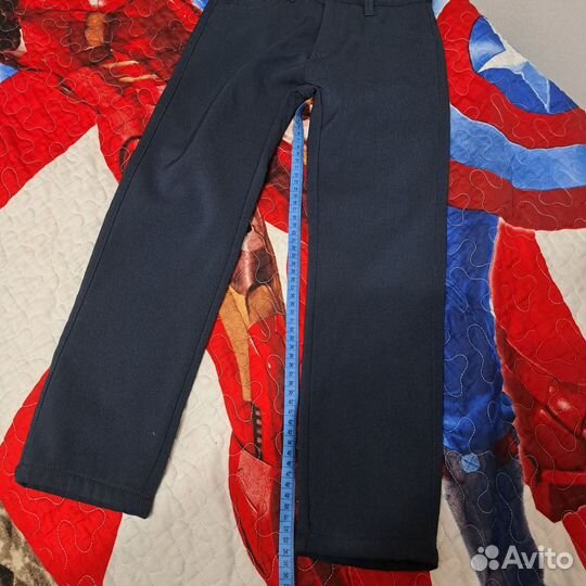 Утепленные брюки школьные