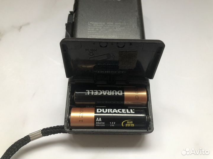 Диктофон sony cassette- corder M-529V