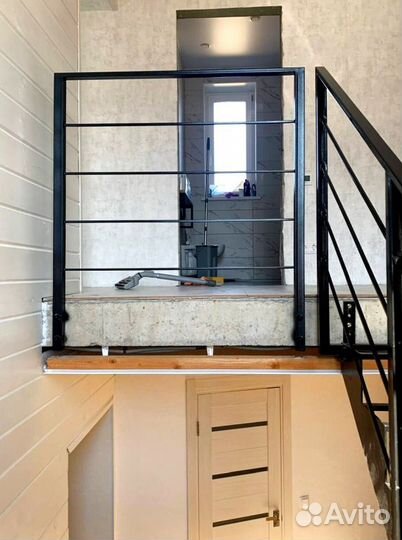 Лестница в стиле лофт