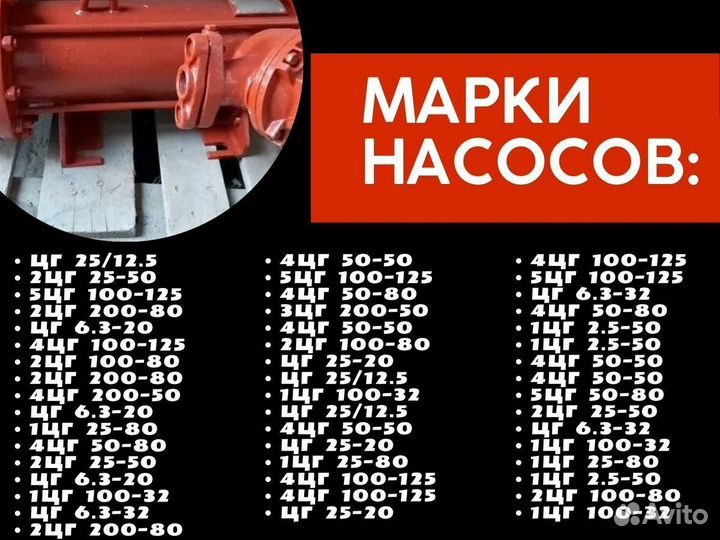 Насос 2цг 200-80