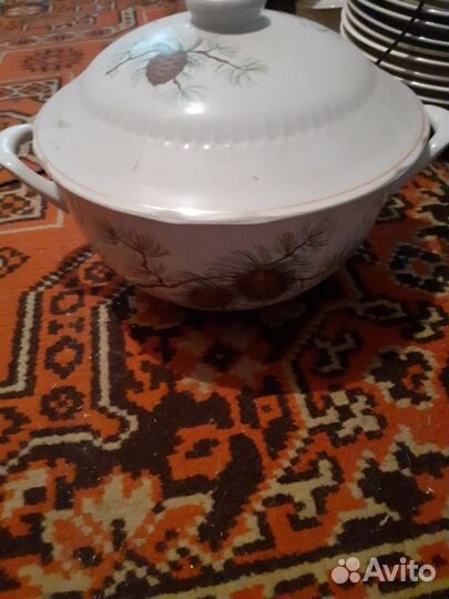 Супница фарфор СССР