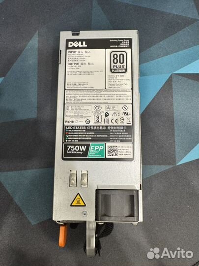 Блок питания Dell D750E-S6 750W
