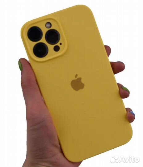 Silicone Case с защитой камеры iPhone 13Pro