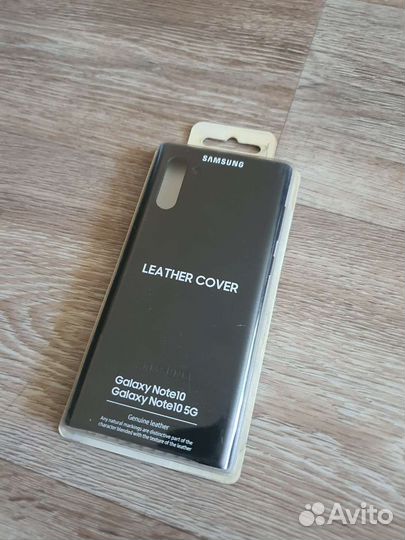 Чехол Leather cover на Samsung Note 10